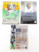 3 Emmitt Smith Football Cards