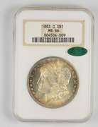 MS66 1883-O Morgan Silver Dollar - CAC - Graded NGC