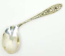 800 Silver Antique Invalid Sip Spoon
