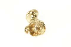 9K Yellow Gold 3D Queen Elizabeth Head Bust Royalty Charm/Pendant
