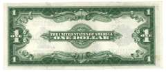 Crisp Uncirculated 1923 Large Size $1 Silver Cert