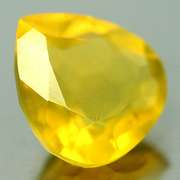 Captivating 5.98ct pear cut golden Fire Opal