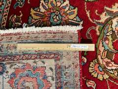 STUNNING HUNTING DESIGN TABRIZ RUG 9'.4"X13'.1"