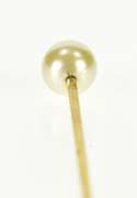 Gold Filled 6.3mm Pearl Victorian Wedding Boutonnière Stick Pin