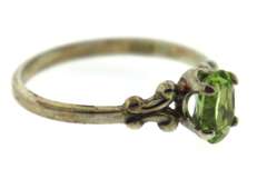 Sterling silver Peridot Ring