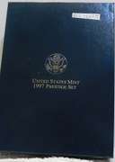 1997 Prestige Set, w/PRF Silver Dol.