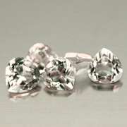 Whisper pink! 2.13ct untreated Morganite set