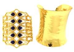 Lot of 2 Cuff Bangles