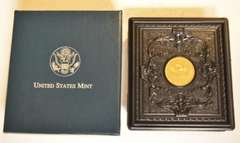 1995 Civil War 2Coin Proof Commem Set OGP