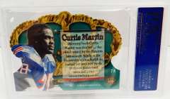 Curtis Martin, Patriots 1995 Football Card, Mint 9