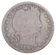 1897-S Barber Quarter