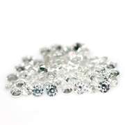 Amazing 64 piece 8.76ct 2.8mm diamond cut Zircon Parcel