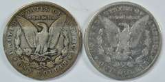 Real scarce 1902-S & 1903-S Morgan Silver Dollars