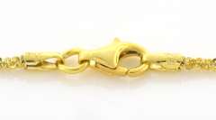 Sparkling Massive 16.53CTS Star Ruby & Topaz Necklace in Vermeil