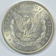 Choice BU 1879-P Morgan Silver Dollar. Flashy