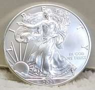 NEW! MINT FRESH! 2021 Unc Silver Eagle