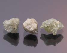 Heavy 2.74ct uncut silver Diamond parcel
