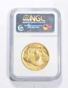 MS70 2008-W $50.00 American Buffalo 1 Oz .999 Fine Gold Coin - NGC