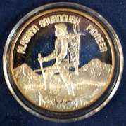 1 OZ. .999 SILVER ROUND FROM THE ALASKA MINT