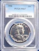1958 PCGS Proof 67 50C