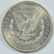 Nice BU 1882-CC Morgan Silver Dollar . Full strike