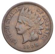 1908-S Indian Head Cent