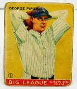 1933 George Pipgras, Yankees Goudey Gum Baseball Card
