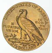 1911-D $2.50 Indian Head Gold Quarter Eagle