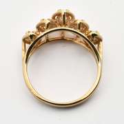 Sparkling 5 Marquise Diamond Ring