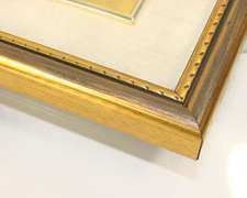 Italian Handcrafted Collectible Cert. Gold Leaf Scenery