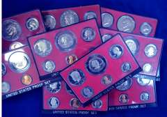 Estate Lot Of Proof Sets No  Box 11 Total