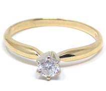 Fantastic Diamond Solitaire Engagement Ring
