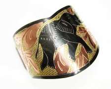 Amazing Ethnic Art, Handcrafted Beautiful Cuff Bracelet