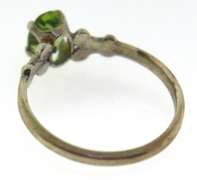 Sterling silver Peridot Ring