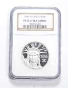 PF70 UCAM 2006-W $100 American Platinum Eagle 1 Oz - Graded NGC
