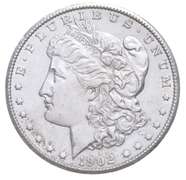 1902-S Morgan Silver Dollar