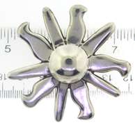 Sterling Silver Sun Pin/Pendant