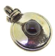 SterlingSilver Gemstone Pendant