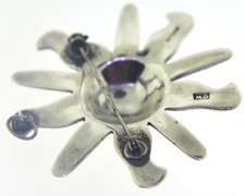 Sterling Silver Sun Pin/Pendant