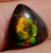 Gorgeous 8.59ct black Welo Opal