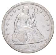 1846-O Seated Liberty Dollar