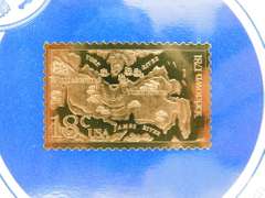 4 1st Day Covers & 23KT Replica Stamps