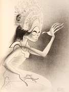 AL HIRSCHFELD DJANGER BALI 1941  HIRSCHFELD DJANGER BALI