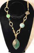 Set Of Esmerelda Color Fashion Jewelry Necklace