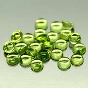 Pristine 8.09ct 24pc lime green Peridot set