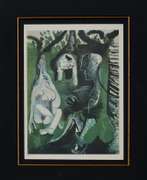 PABLO PICASSO LE DEJEUNER SUR I'HEBER 1961