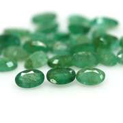 Beautiful 6.27ct 28 piece Zambian Emerald parcel