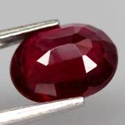 Eye catching 2.22ct rich blood red Ruby