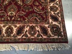 HAND KNOTTED JAIPUR RUG 4.2x6.2