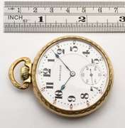 Tasteful Hamilton Gold Filled Pocket Watch